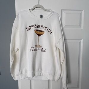 ✨ Espresso Martini Social Club Sweatshirt | NWT | Size Large